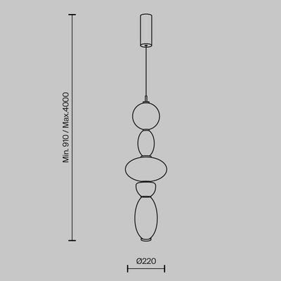 Люстра Maytoni Modern MOD297PL-L24BS3K1
