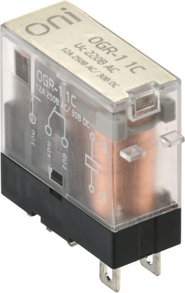Реле промежуточное ONI OGR-1-1C-AC220V - фото