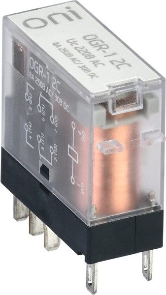 Реле промежуточное ONI OGR-1-2C-AC220V - фото
