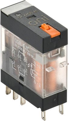 Реле промежуточное ONI OGR-1-2C-AC220V-L-B - фото