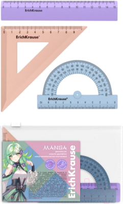 Набор для черчения Erich Krause Manga / 61849 