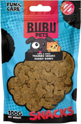 Лакомство для животных Bubu Pets Косточки для дрессировки, кролик / PS0071 - фото