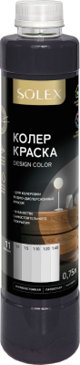 Колеровочная краска Solex Черный - фото
