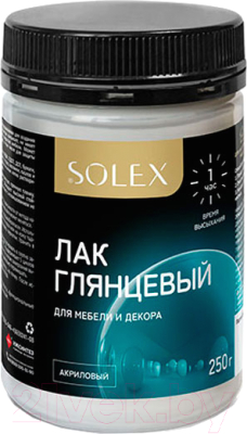 Лак Solex Для мебели глянцевый - фото