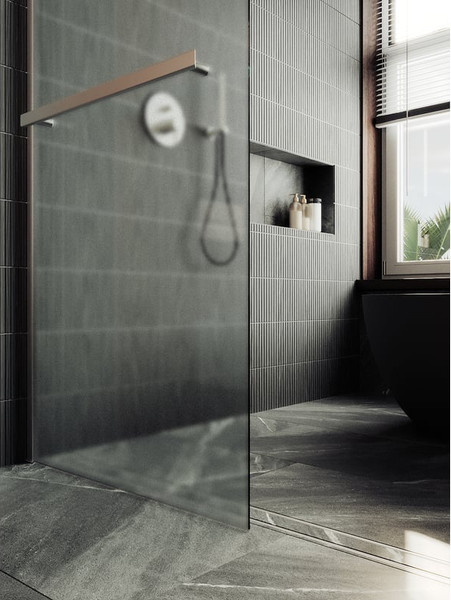 Душевая стенка MaybahGlass 69x195 / MGD-725-5ш