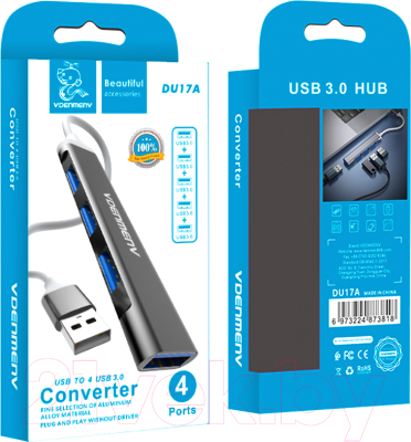 USB-хаб VDENMENV DU17A