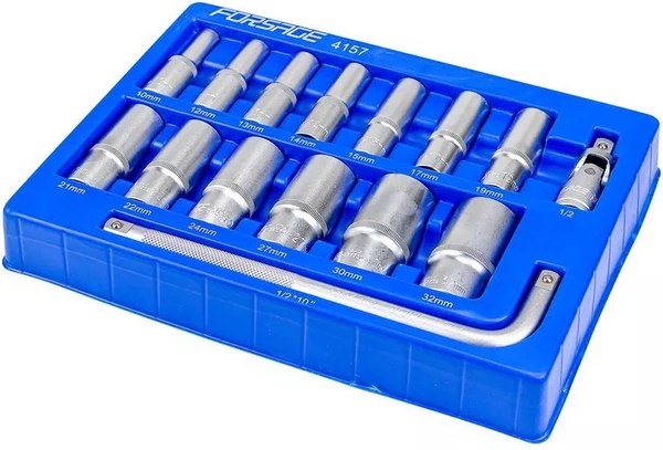 Набор головок слесарных Forsage F-4157