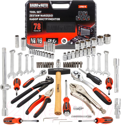 Универсальный набор инструментов BaumAuto BM-4782-5 - фото
