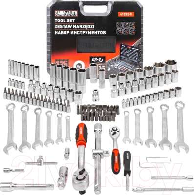 Универсальный набор инструментов BaumAuto BM-41252-5 - фото