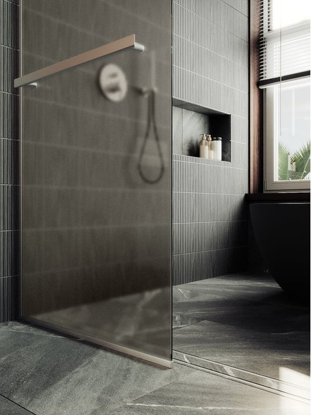 Душевая стенка MaybahGlass 79x195 / MGD-728-5у