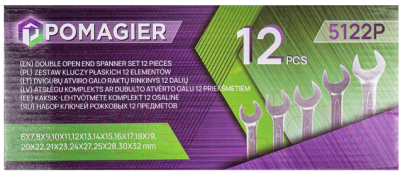 Набор ключей Pomagier POM-5122P