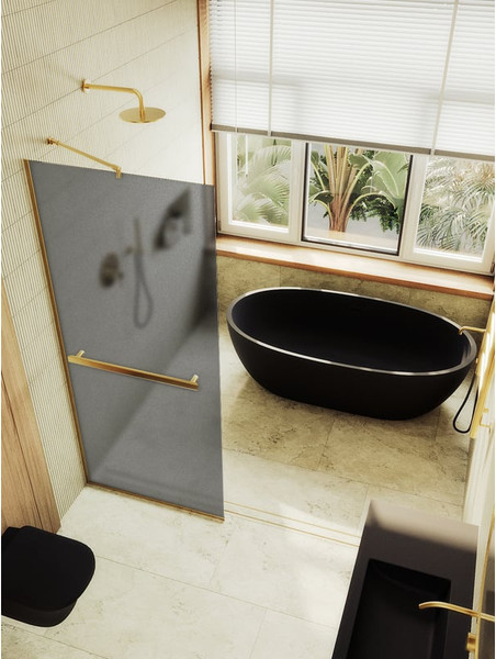 Душевая стенка MaybahGlass 79x195 / MGD-730-3у