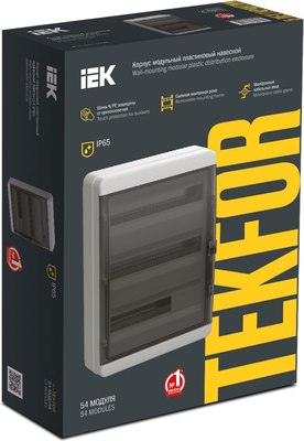 Бокс пластиковый IEK TF5-KP72-N-54-65-K03-K02