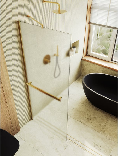 Душевая стенка MaybahGlass 79x195 / MGD-731-3ш