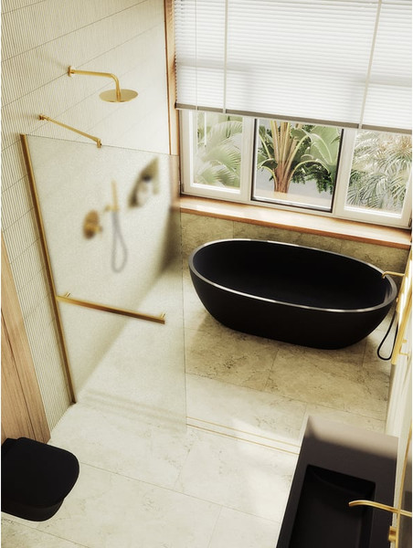 Душевая стенка MaybahGlass 79x195 / MGD-731-3ш