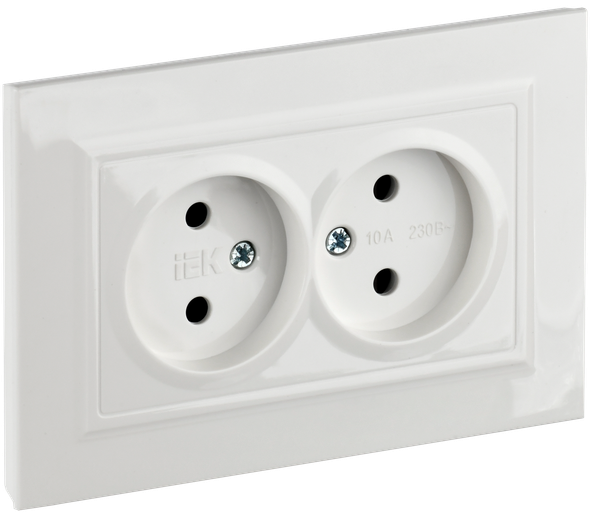Розетка IEK Brite BR-R23-10-K01-F - фото