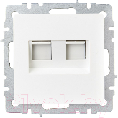 Розетка IEK Brite BR-K20-2-K01