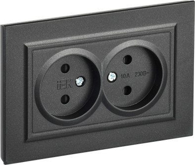 Розетка IEK Brite BR-R23-10-K02-F - фото