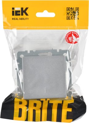 Выключатель IEK Brite BR-V12-1-10-K47