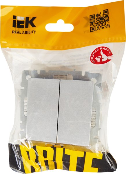 Выключатель IEK Brite BR-V15-0-10-K47