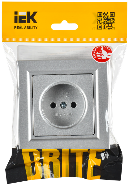 Розетка IEK Brite BR-R14-16-K47-F