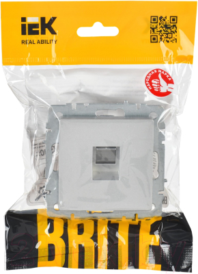 Розетка IEK Brite BR-K10-2-K47