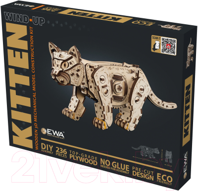 Конструктор EWA Котенок - фото