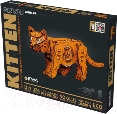 Конструктор EWA Котенок - фото