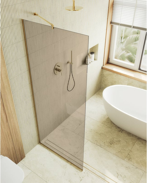 Душевая стенка MaybahGlass 89x195 / MGD-691-3у