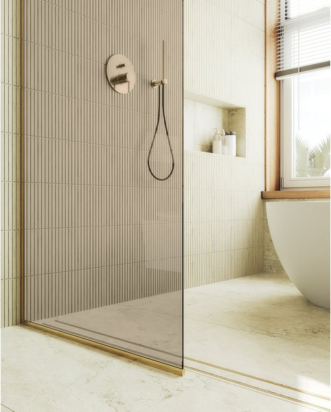 Душевая стенка MaybahGlass 89x195 / MGD-691-3у