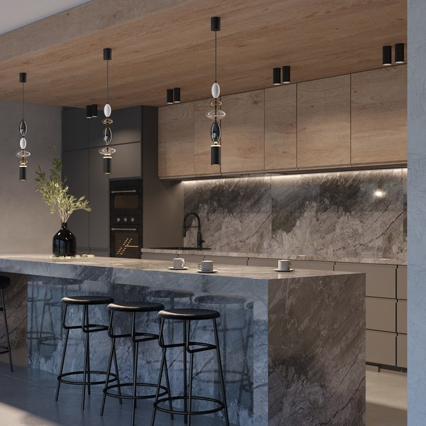 Потолочный светильник Maytoni Modern MOD071PL-L8B3K3