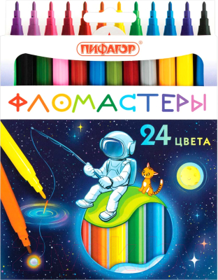 Фломастеры Пифагор Космическая одиссея / 152446
