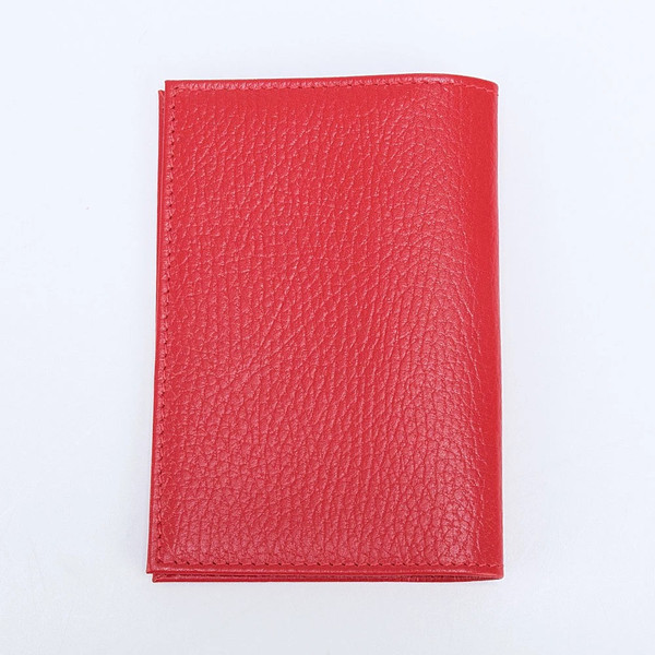 Обложка на паспорт Poshete 604-002M-RED
