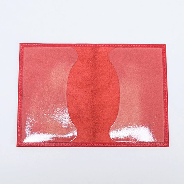 Обложка на паспорт Poshete 604-002M-RED