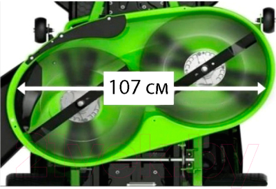 Набор ножей для газонокосилки Greenworks GC82LT107 / 7500107