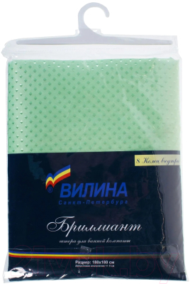 Шторка-занавеска для ванны V-line Бриллиант