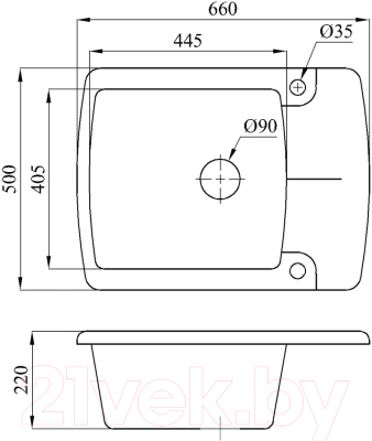 Мойка кухонная БелЭворс Flexi R