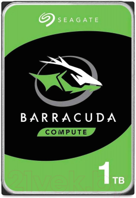 Жесткий диск Seagate BarraCuda 1TB (ST1000DM014) - фото