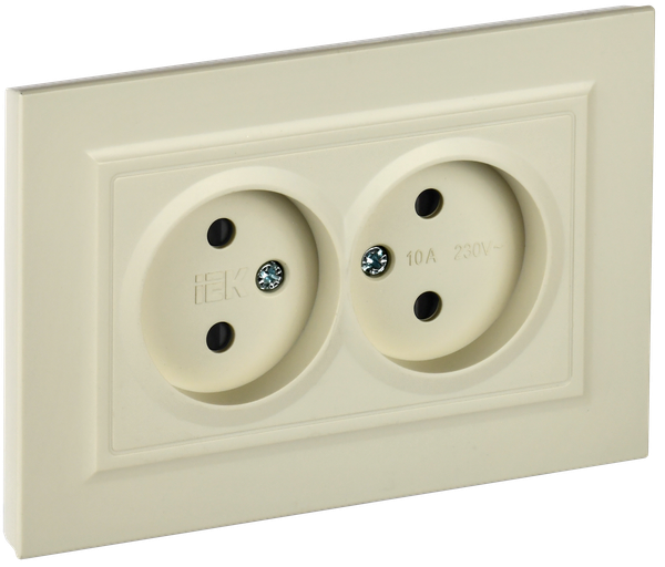 Розетка IEK Brite BR-R23-10-K10-F - фото