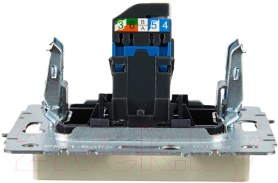 Розетка IEK Brite BR-K10-2-K10