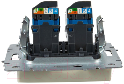 Розетка IEK Brite BR-K20-2-K10