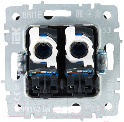 Розетка IEK Brite BR-K20-2-K53