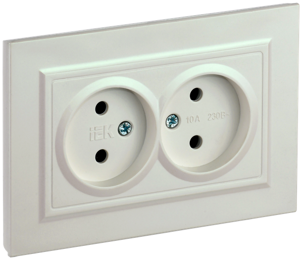 Розетка IEK Brite BR-R20-10-K36-F - фото