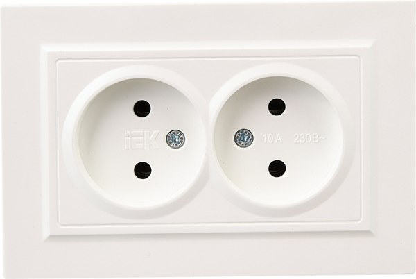 Розетка IEK Brite BR-R20-10-K36-F