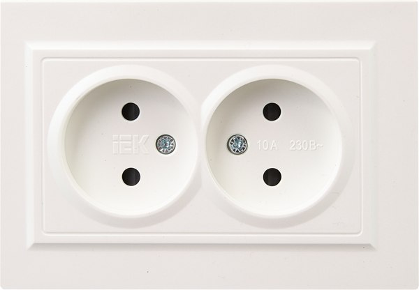 Розетка IEK Brite BR-R23-10-K36-F