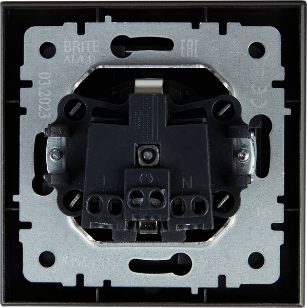 Розетка IEK Brite BR-R14-16-K46-F