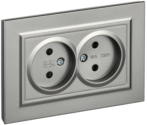 Розетка IEK Brite BR-R23-10-K46-F - фото