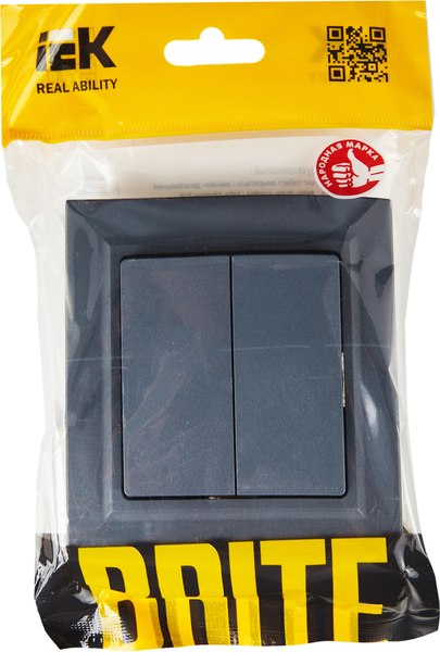 Выключатель IEK Brite BR-V20-0-10-K35-F