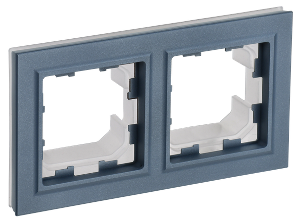 Рамка для выключателей и розеток IEK Brite BR-M22-44-K35 - фото