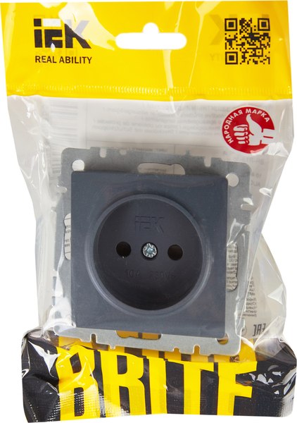 Розетка IEK Brite BR-R13-10-K35
